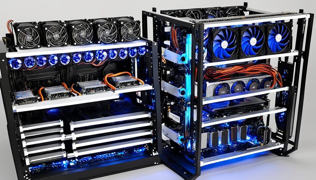 crypto mining rig